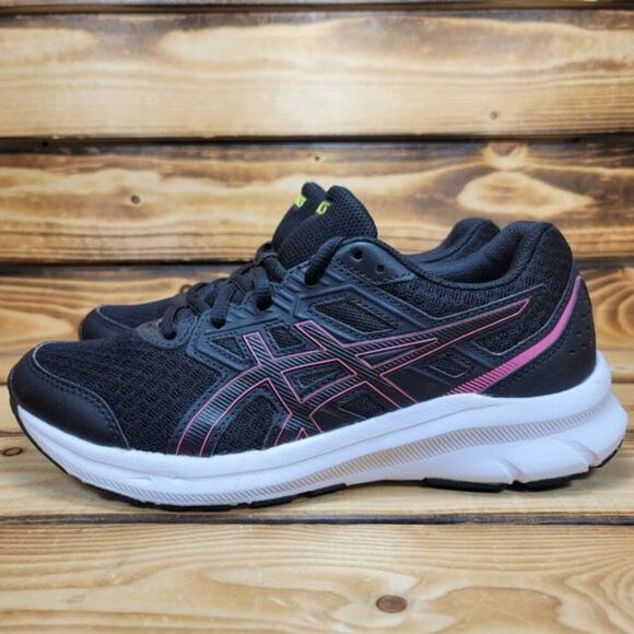 Asics Gel‑Jolt 3 Women’s Size 8 Black Hot Pink Lightweight Everyday Sneakers - Picture 4 of 11